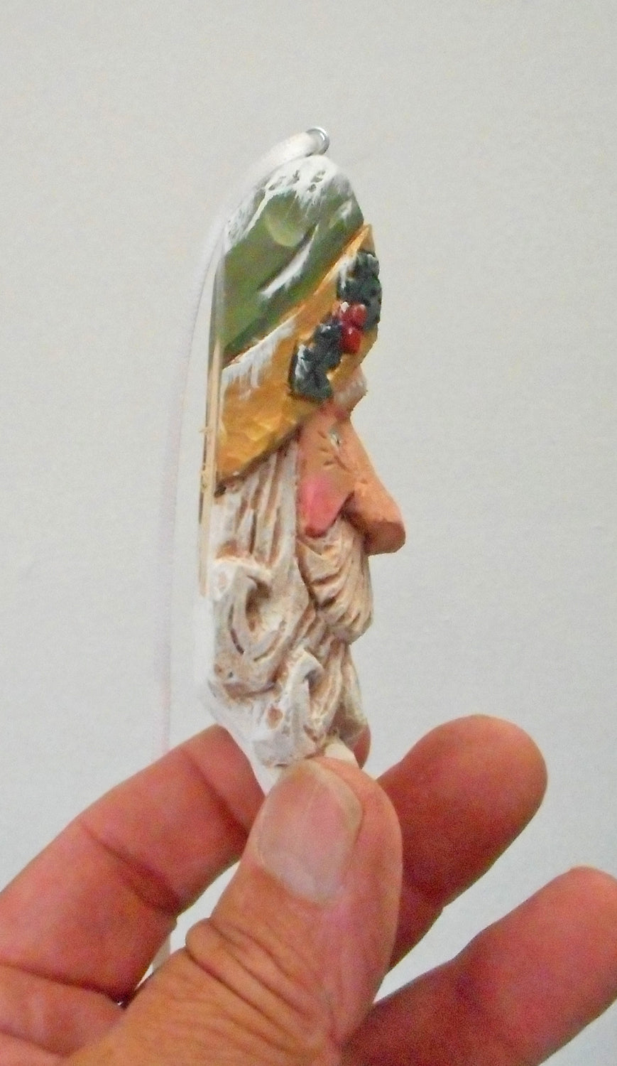 Santa Bust Christmas Ornament