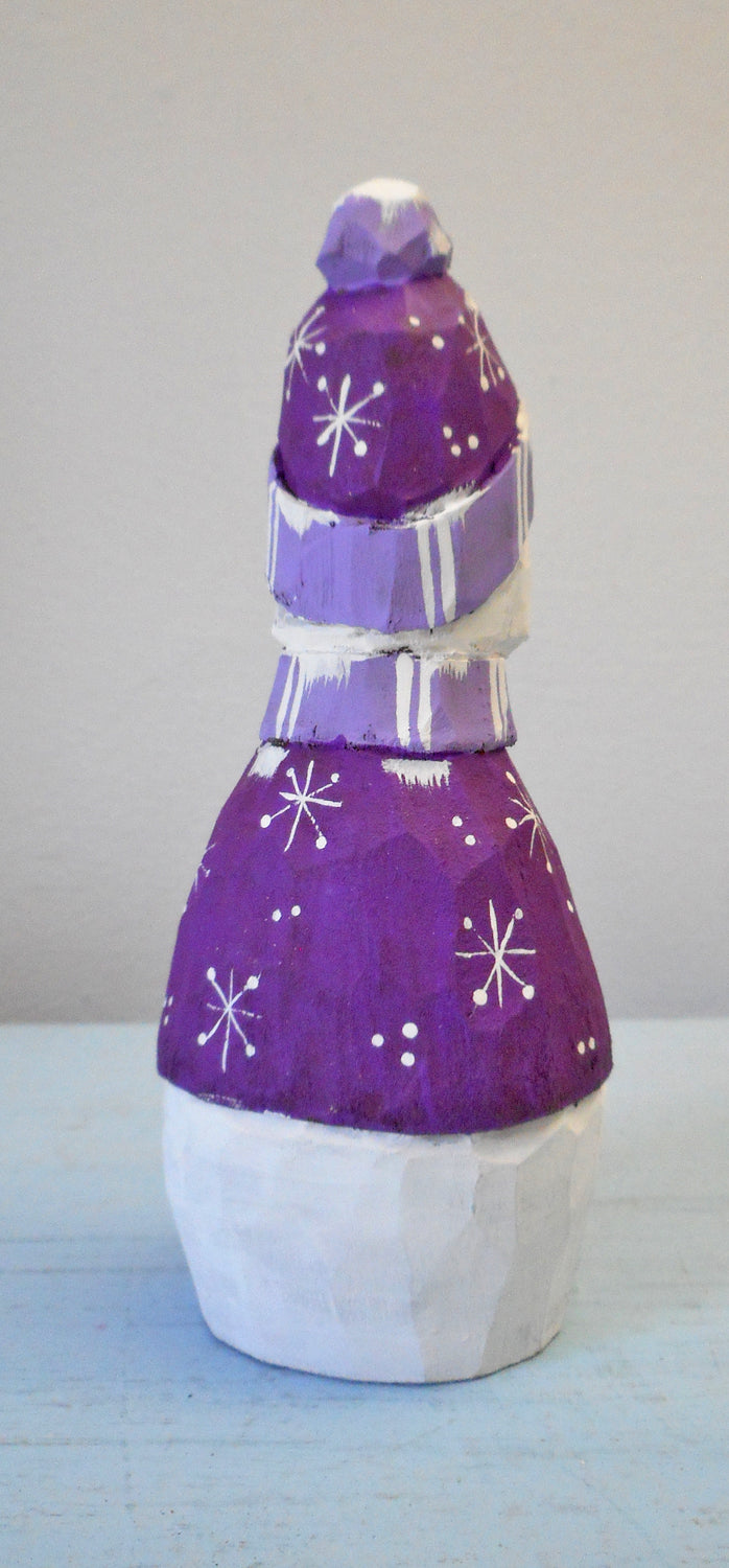 Wooden Snowman decoration