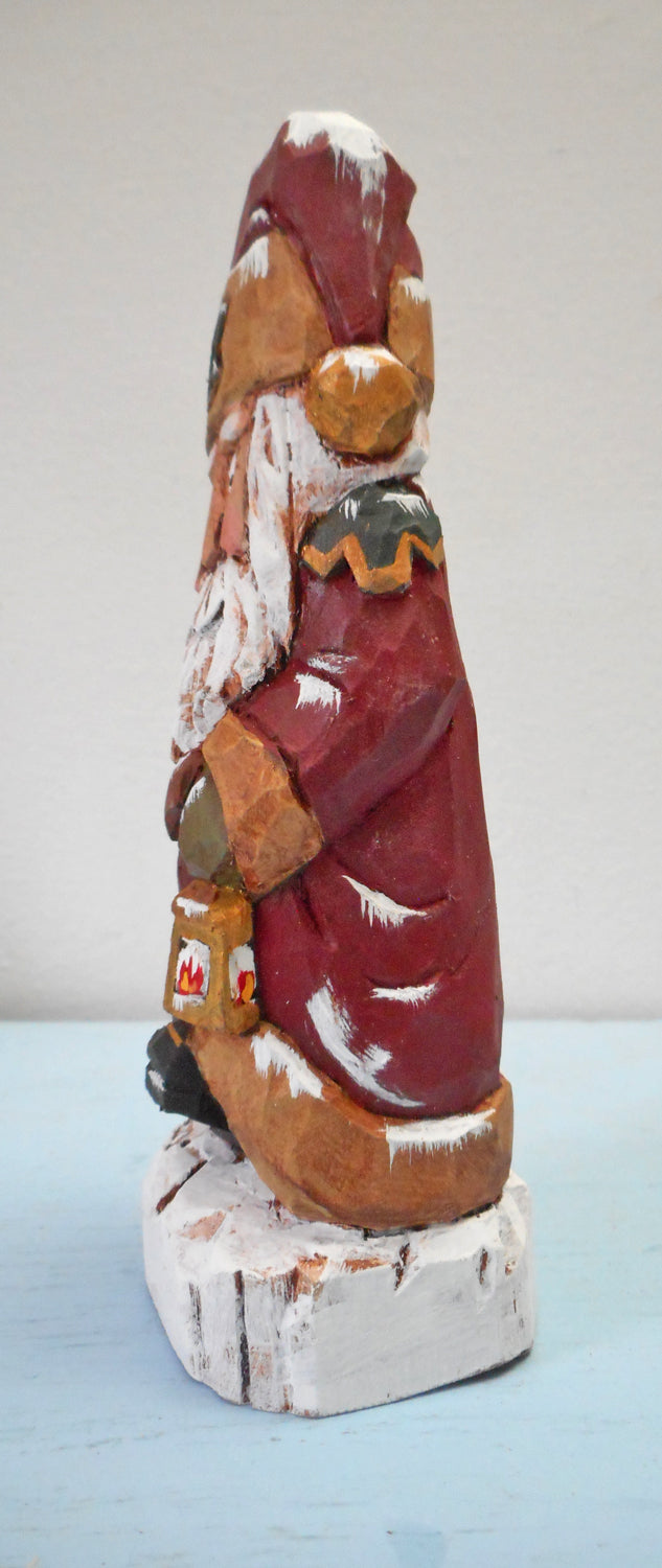 Traditional Santa Claus with Lantern