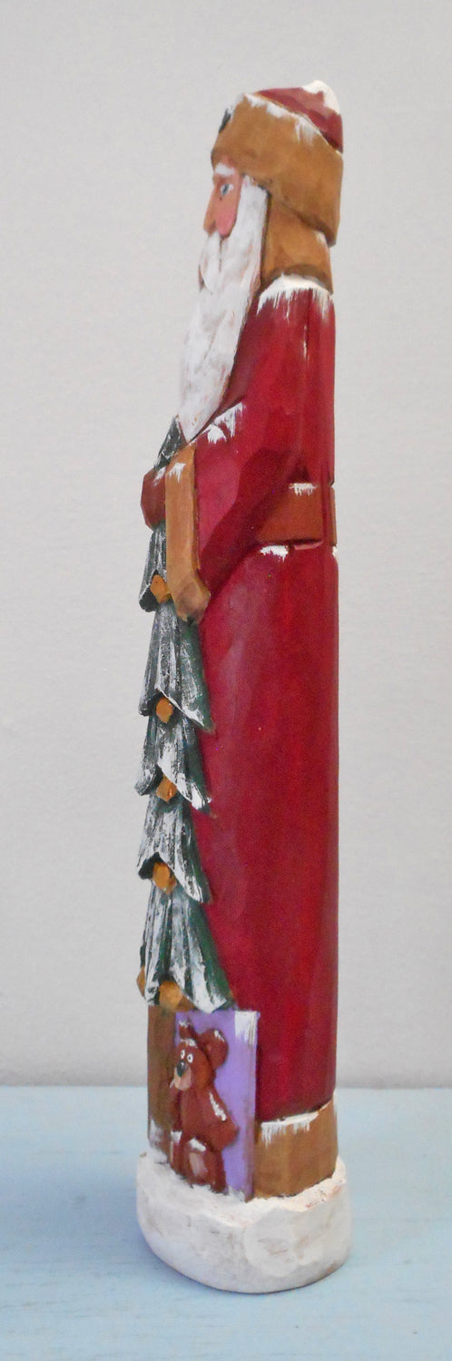 Father Christmas Santa Claus Woodcarving