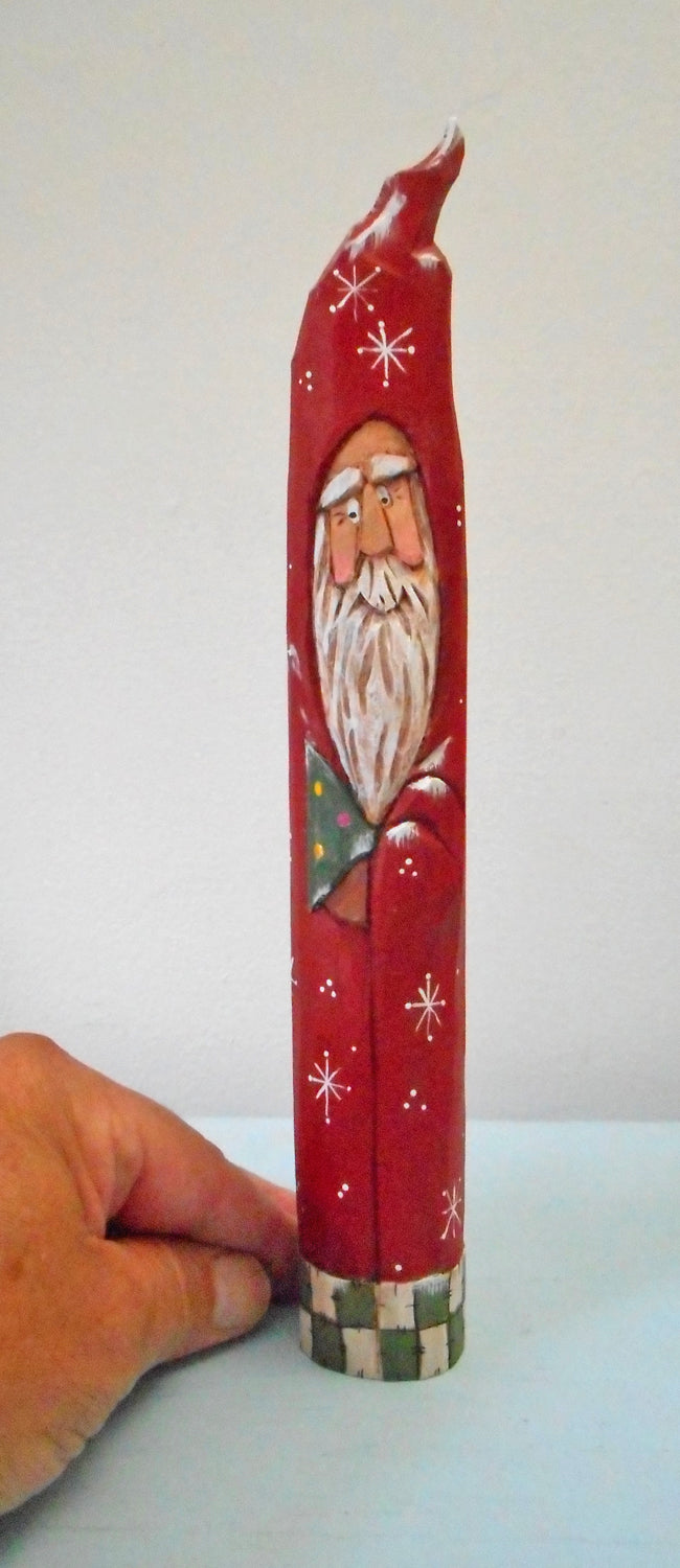 Christmas woodspirt Santa
