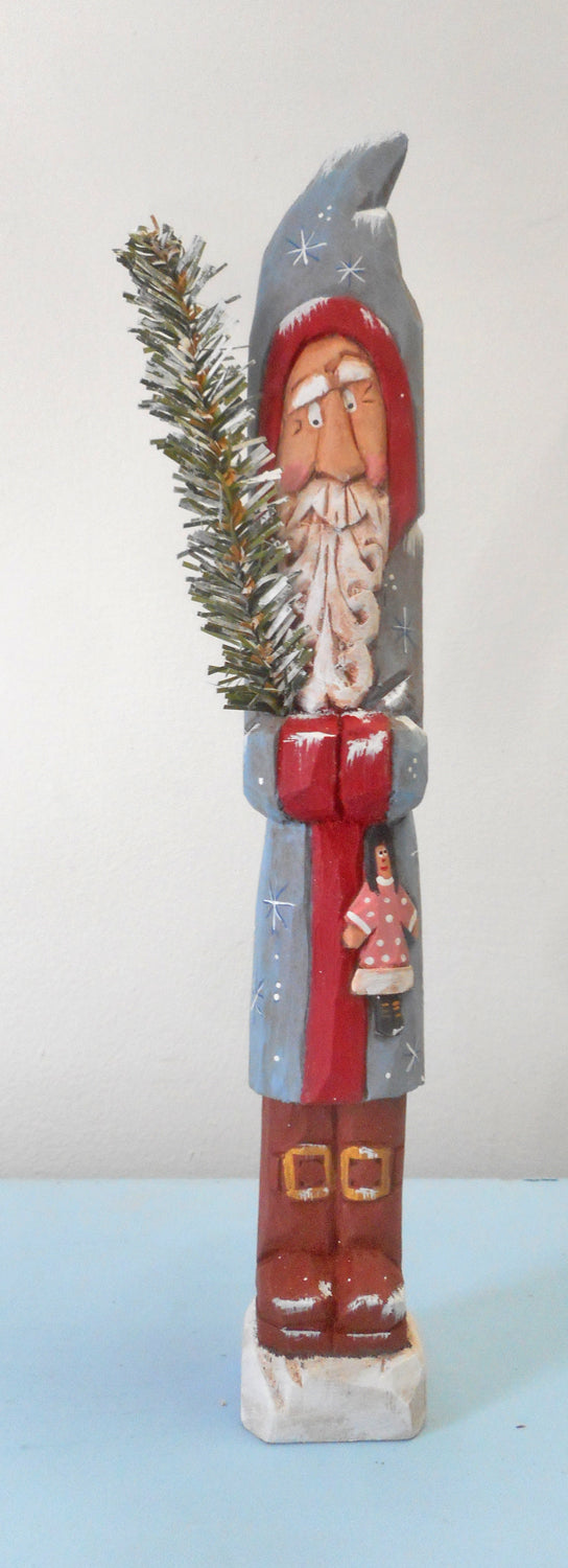 Hand carved Belsnickle Santa Claus