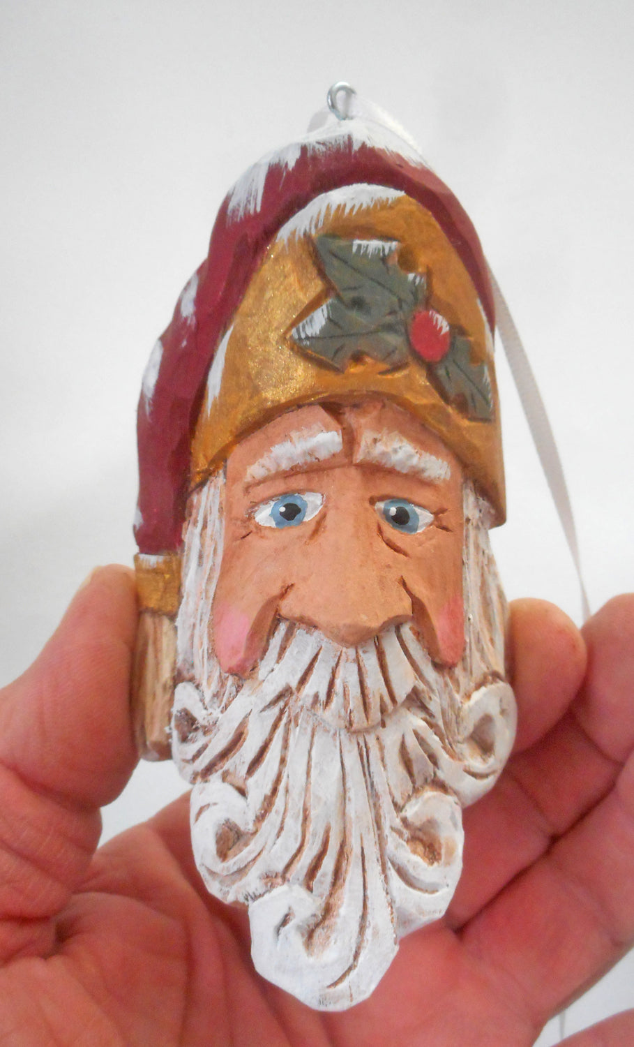 Santa face Christmas Ornament