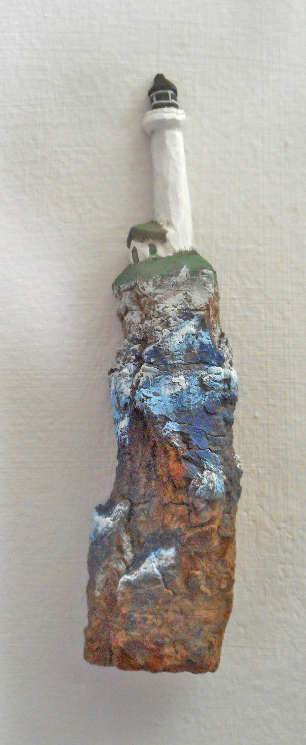 Tibbetts lighthouse Cottonwood wall decoration