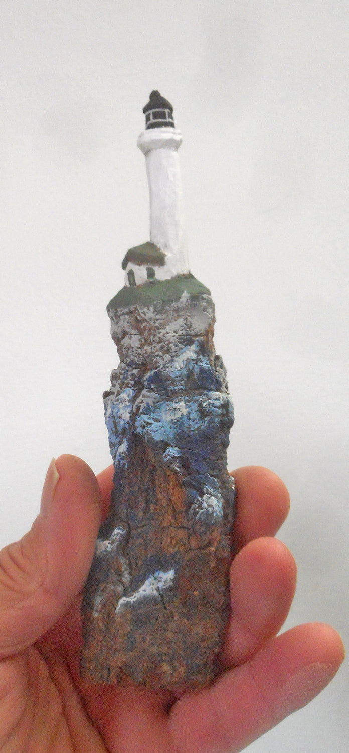 Tibbetts lighthouse Cottonwood wall decoration