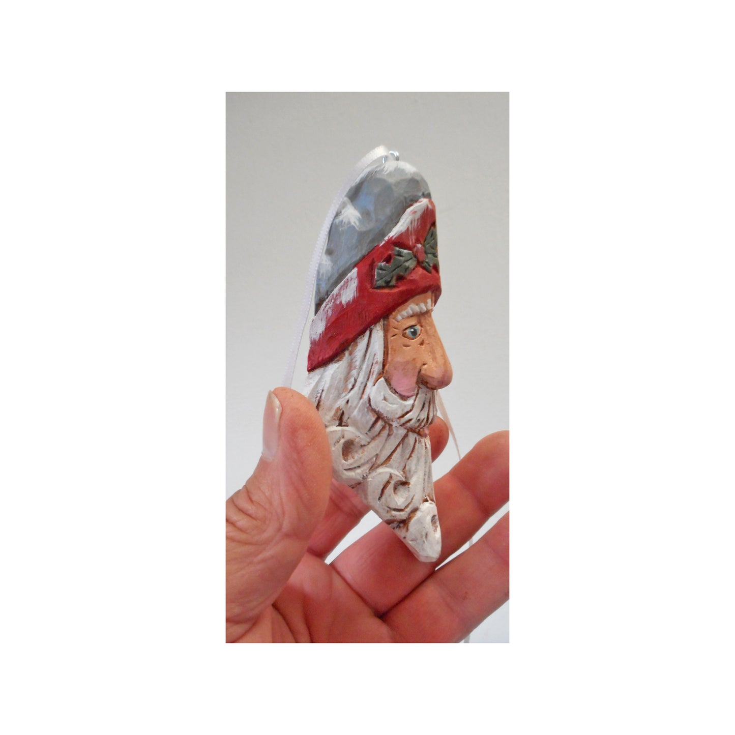 Santa Bust ornament