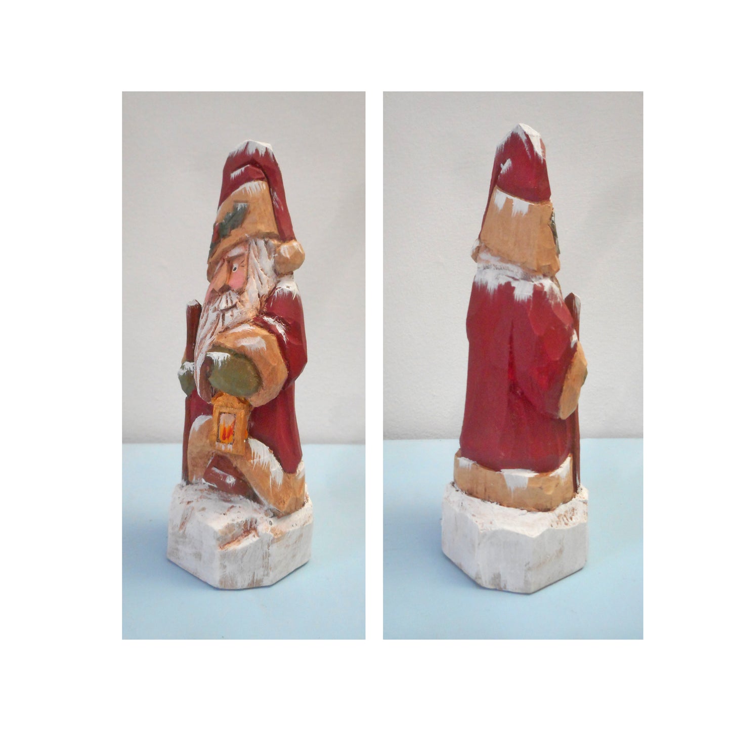 Traditional Santa Claus with Lantern