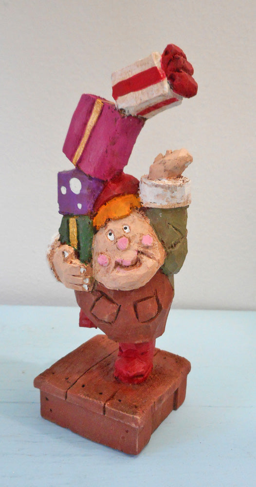 Christmas Elf with packages