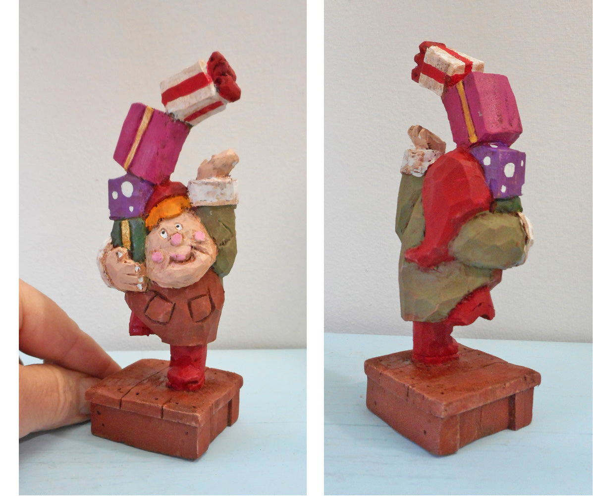 Christmas Elf with packages