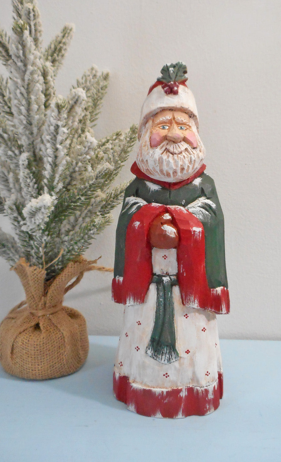 Father Christmas Santa Claus Woodcarving