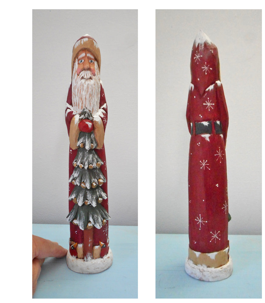 Hand Carved Father Christmas