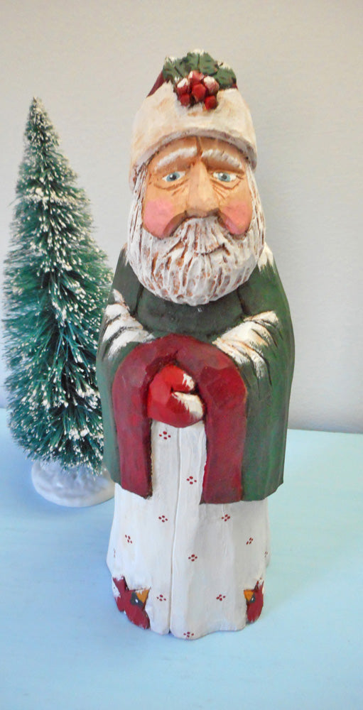 Father Christmas Santa Claus Woodcarving