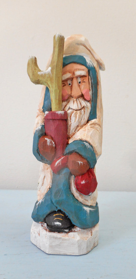 Southwest Santa with cactus
