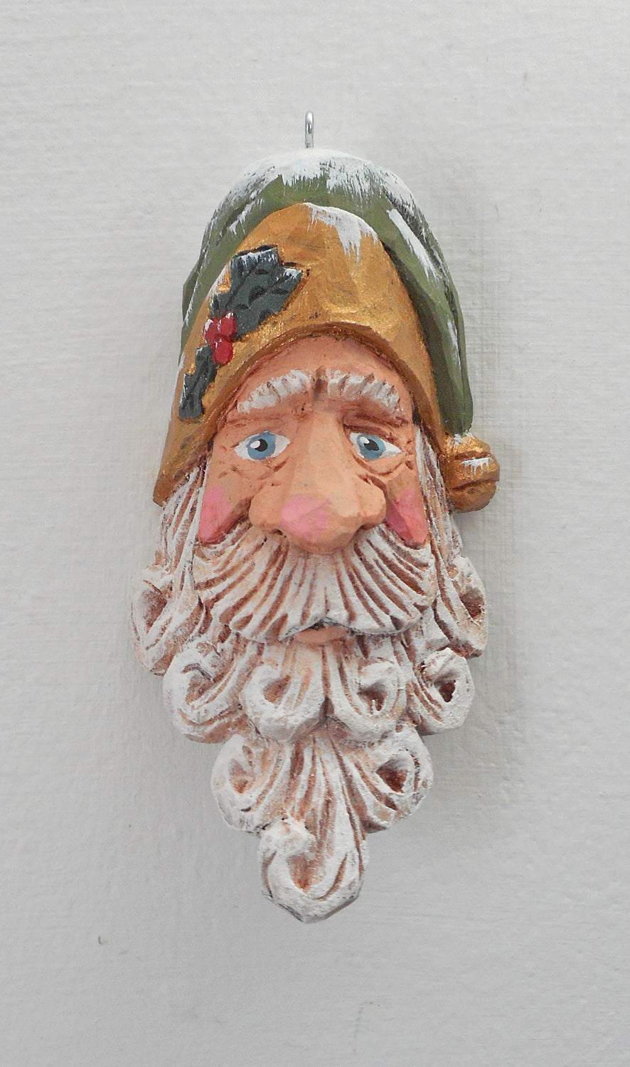 Santa Bust Christmas Ornament