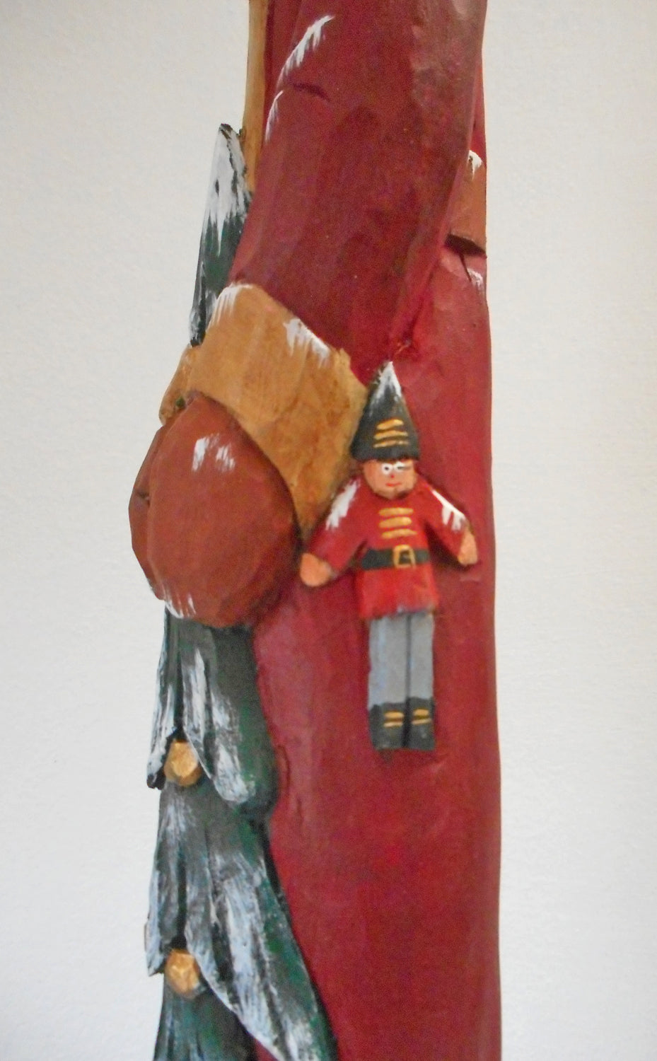 Old World wood Santa Claus