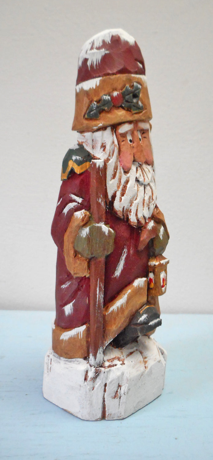 Traditional Santa Claus with Lantern