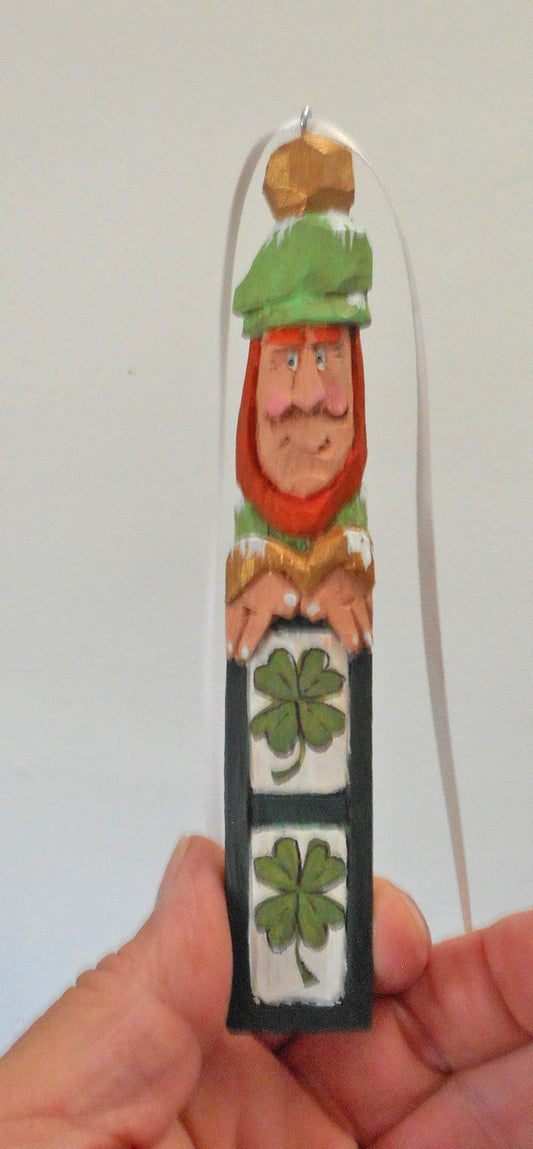 Irish Santa Claus Tree Ornament