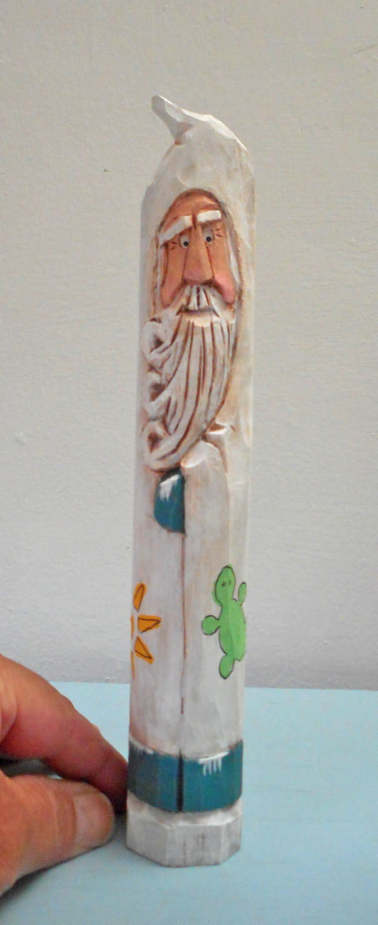 Southwestern Wood Spirit Santa
