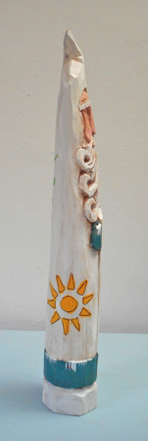 Southwestern Wood Spirit Santa