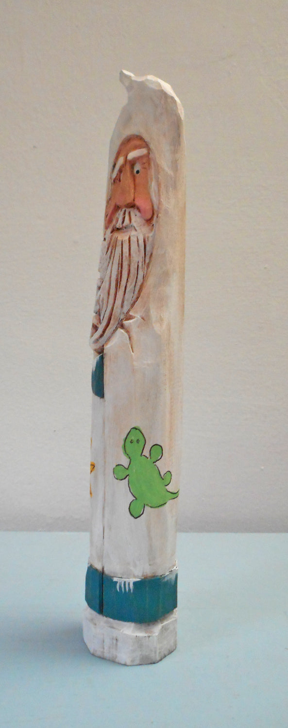 Southwestern Wood Spirit Santa