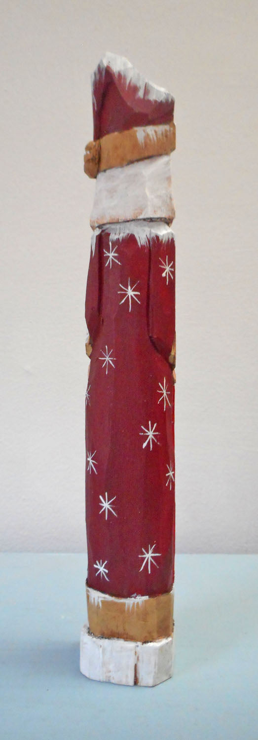 Pencil Santa Claus with Quilt
