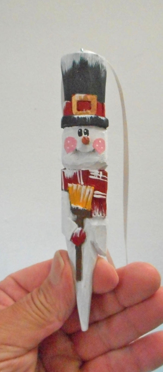 Snowman Icicle Tree Ornament