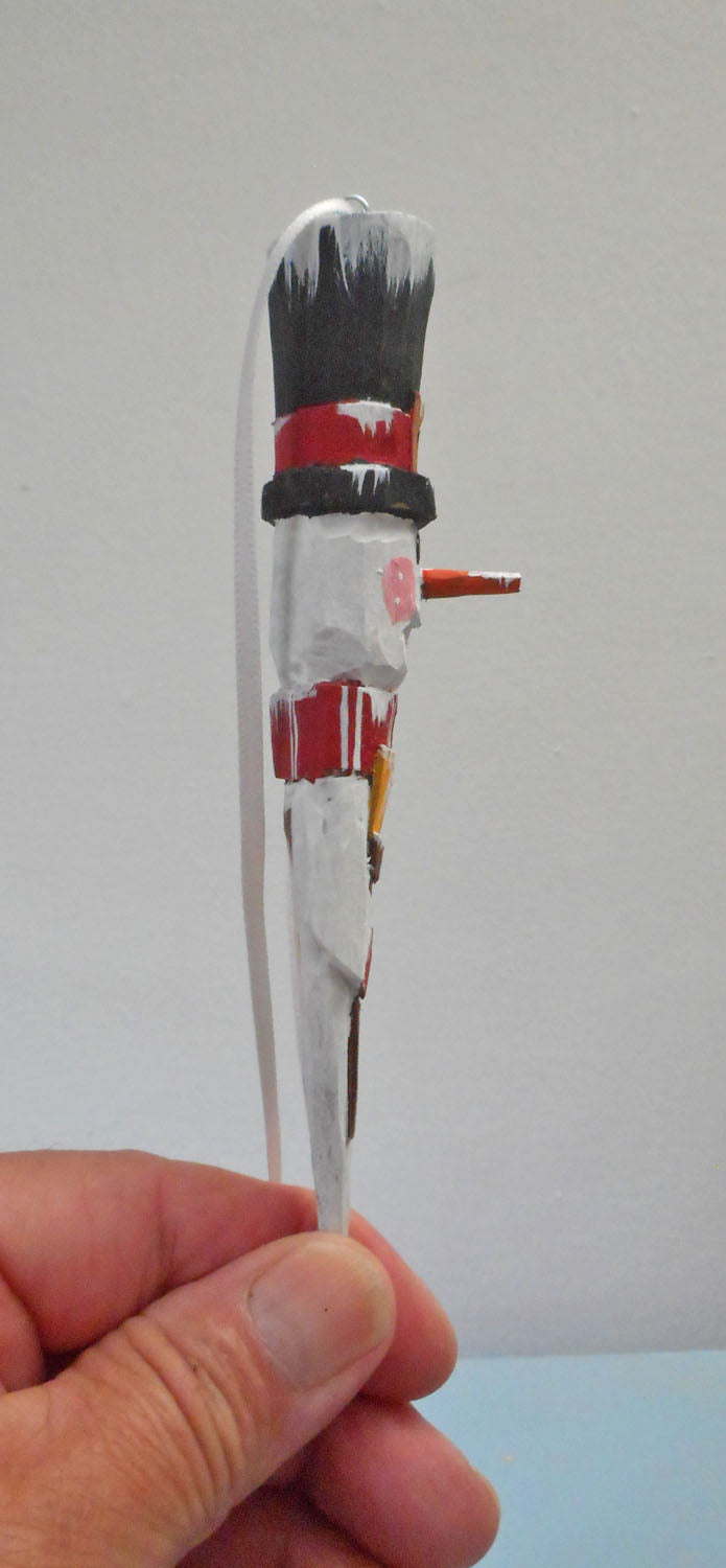 Snowman Icicle Tree Ornament
