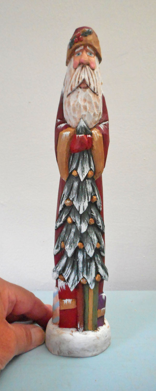 Father Christmas Santa Claus Woodcarving