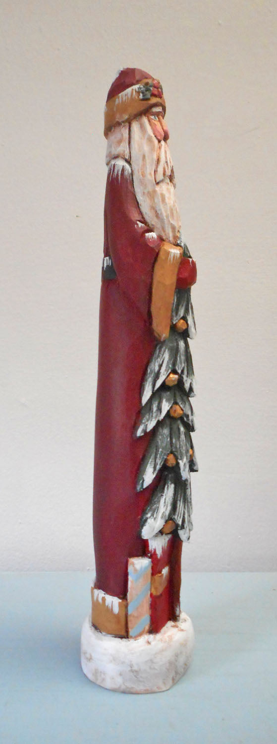 Father Christmas Santa Claus Woodcarving