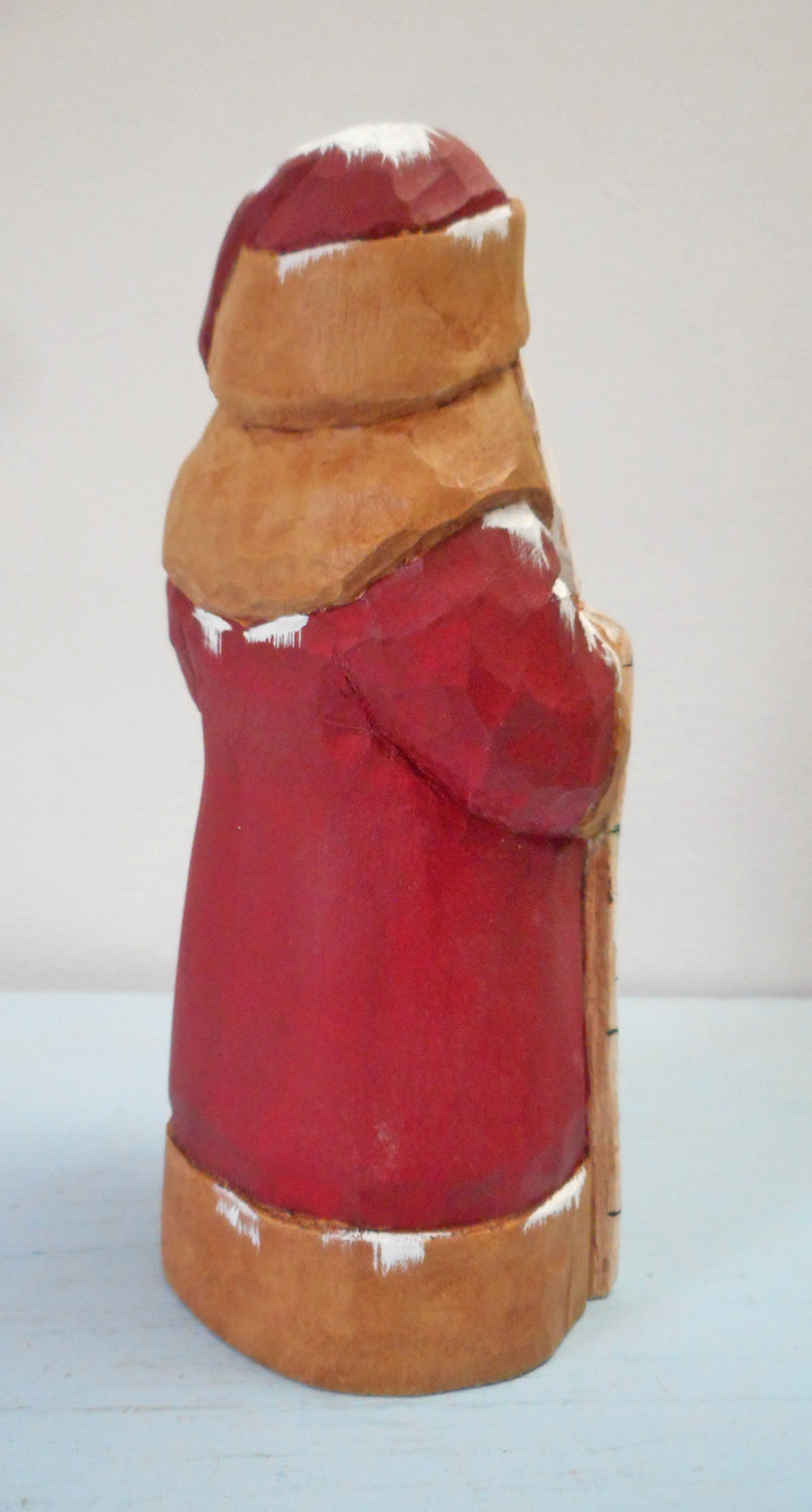 Santa Claus with Candy Barn Quilt