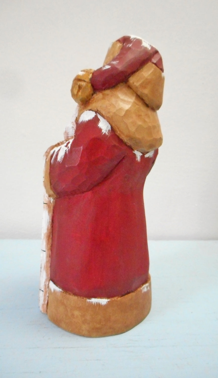 Santa Claus with Candy Barn Quilt