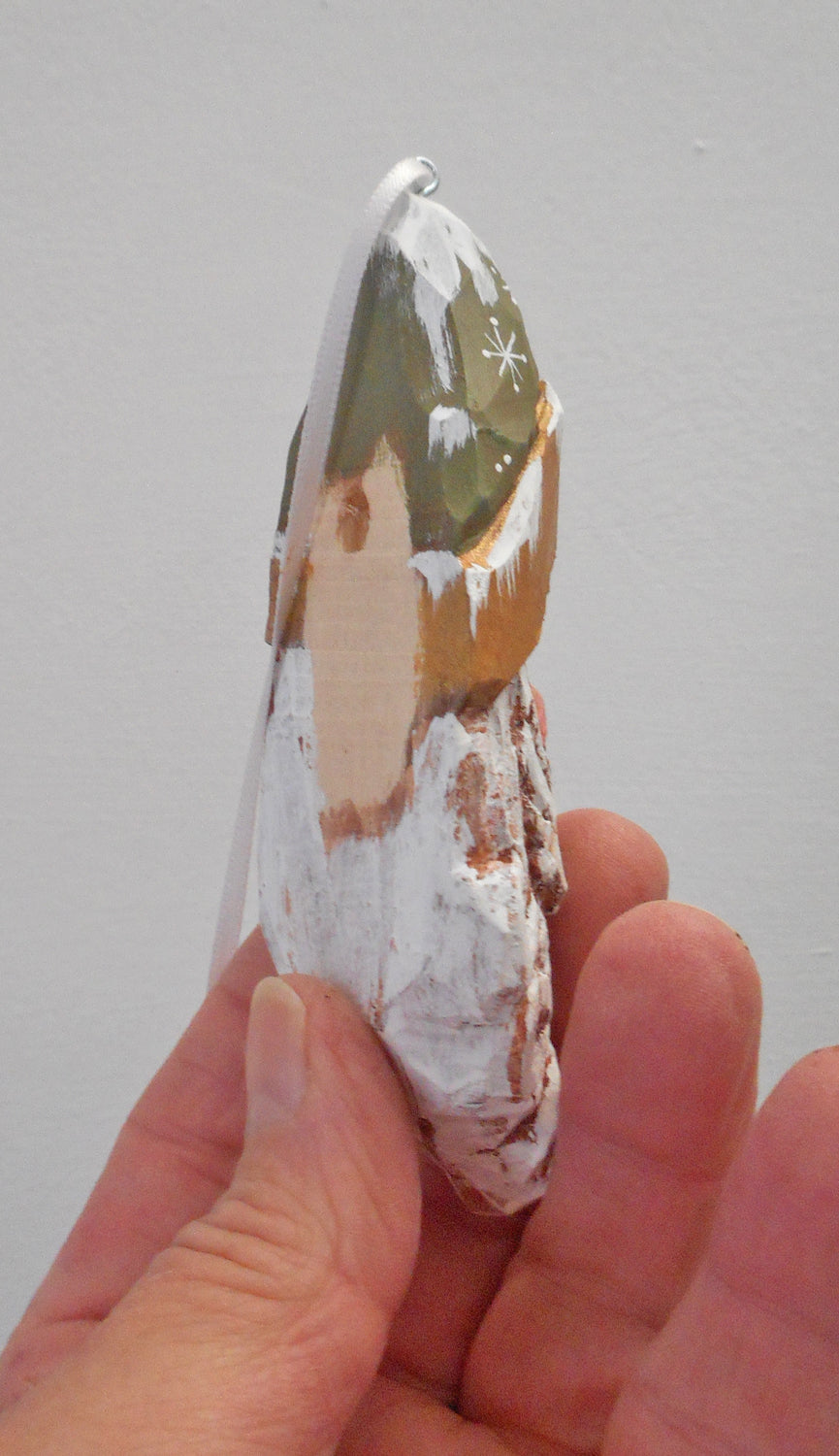 Santa Bust Christmas Ornament