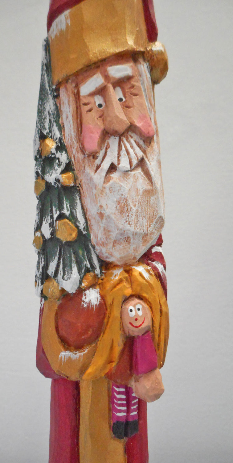 Traditional Pencil Santa Claus