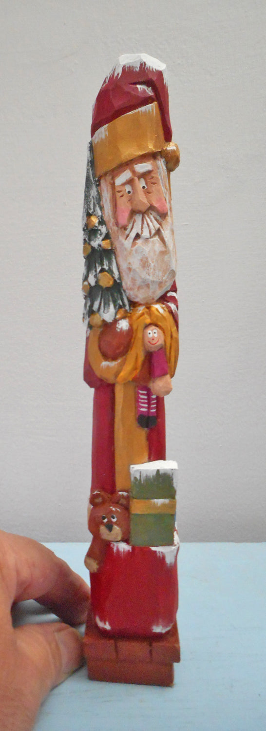 Traditional Pencil Santa Claus