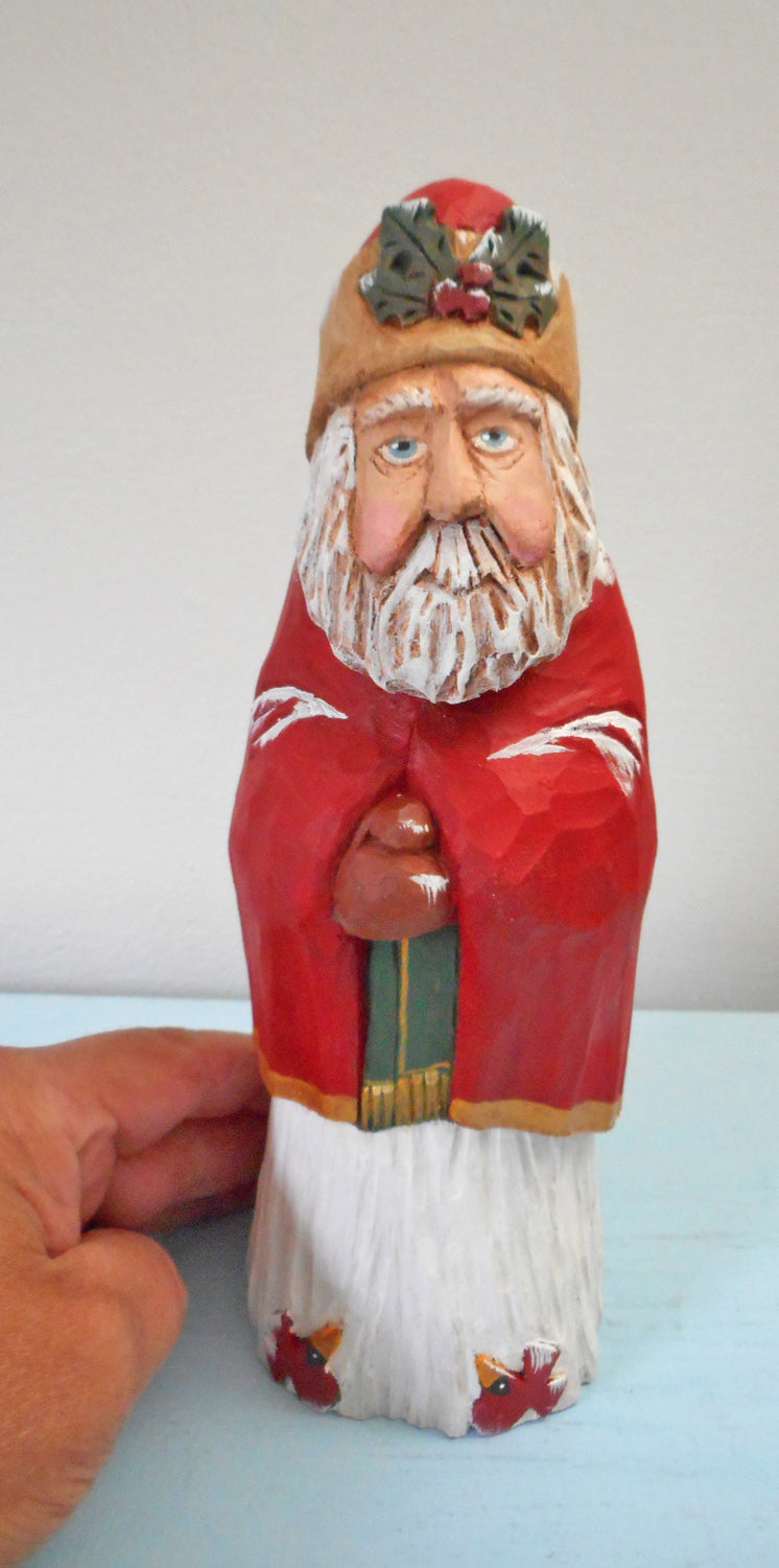 Old World Father Christmas Santa Claus Figure