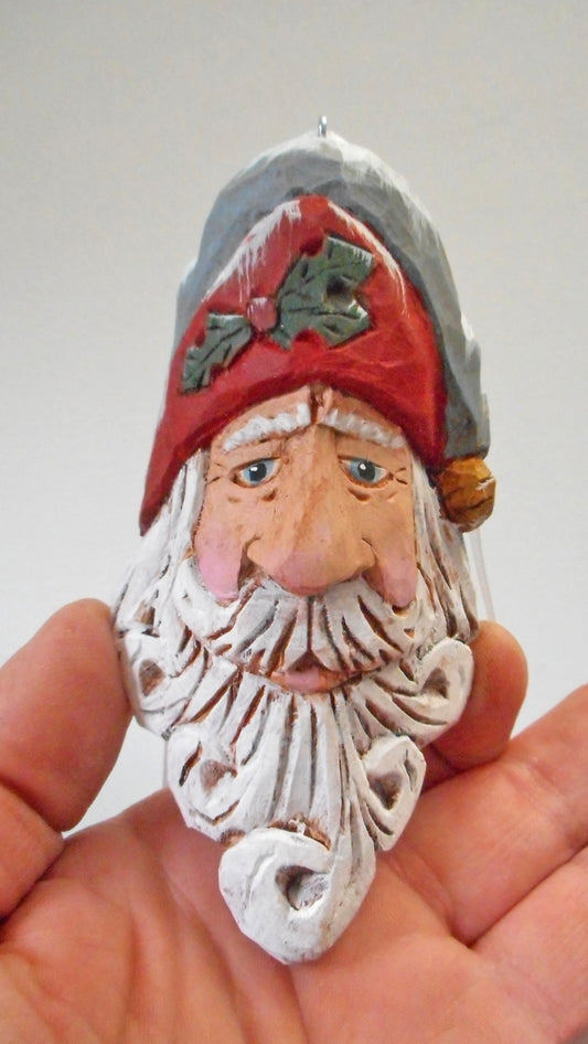 Santa Bust ornament