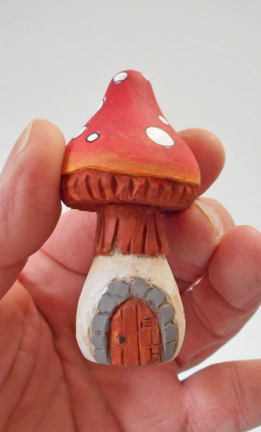 Folkart Fairy house decoration or ornament
