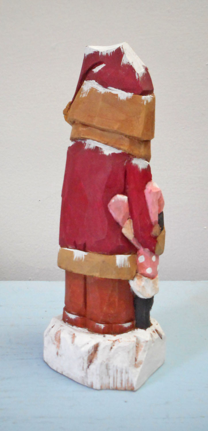 Black Santa Claus with Child