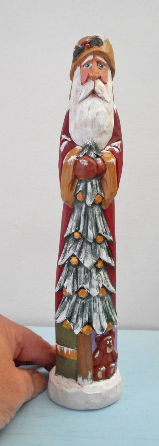 Father Christmas Santa Claus Woodcarving