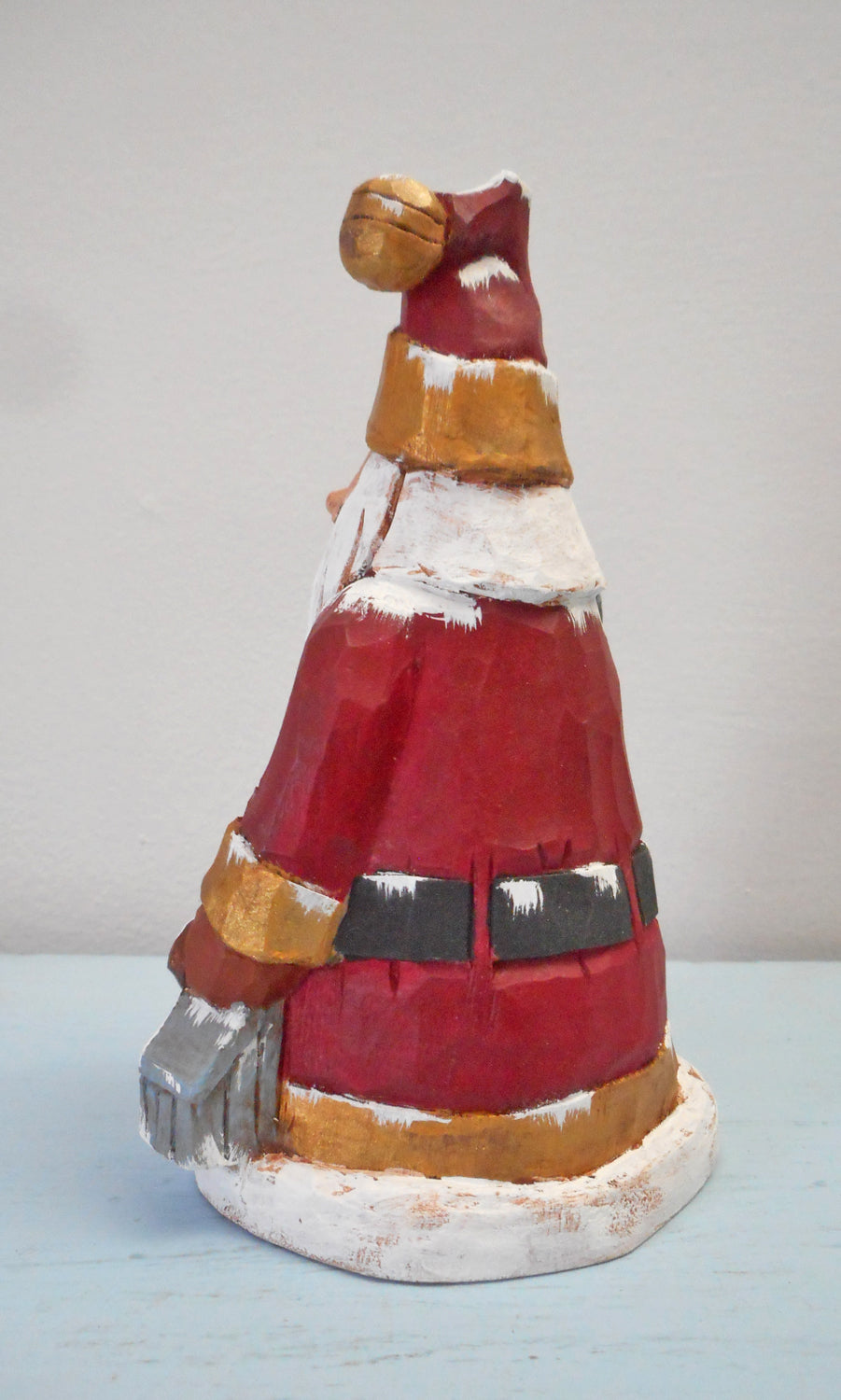 Santa Claus with Christmas tree