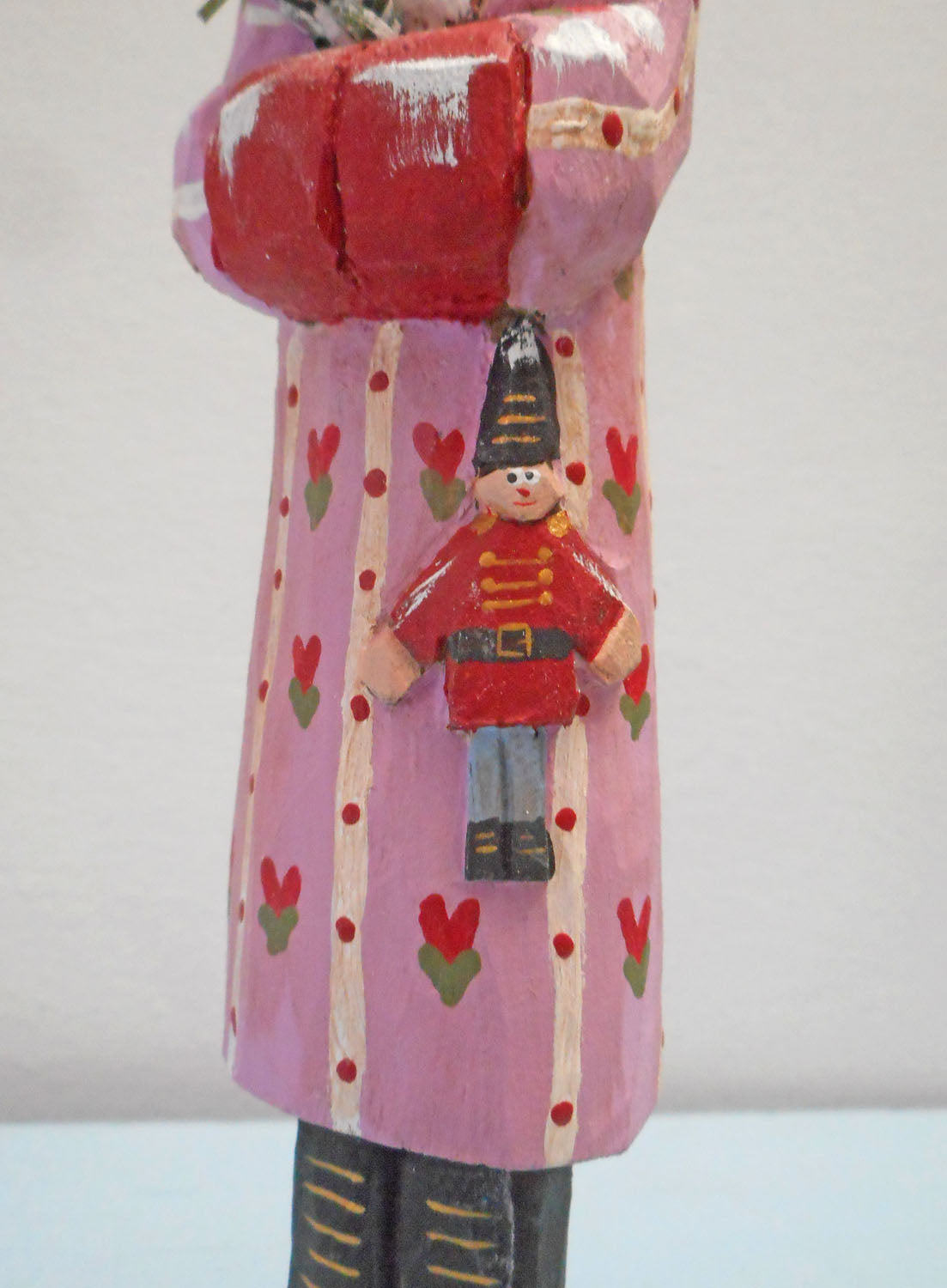 St. Valentine hand carved Belsnickle Santa Claus