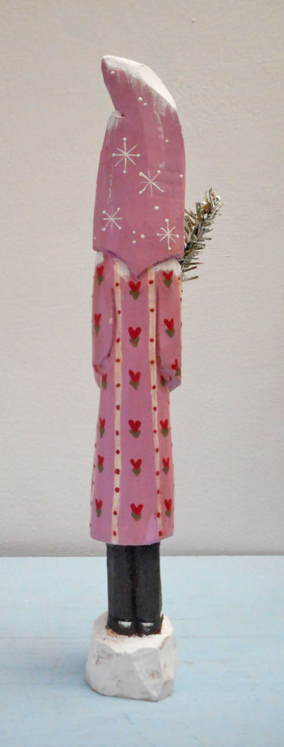 St. Valentine hand carved Belsnickle Santa Claus