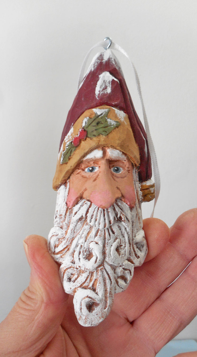 Santa face Christmas Ornament