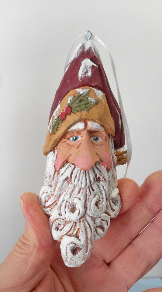 Santa face Christmas Ornament