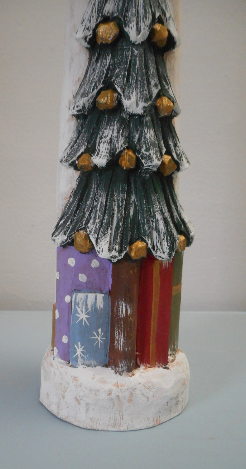 Hand Carved Father Christmas Santa