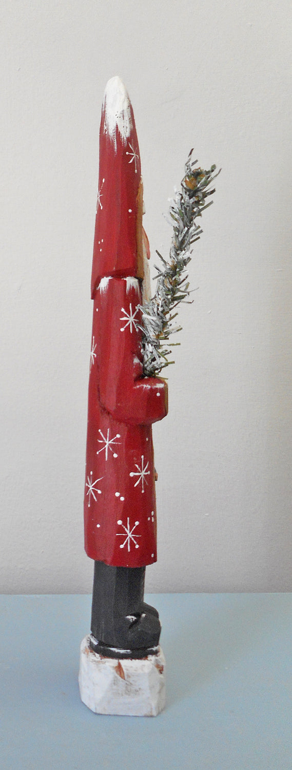 Patriotic Pencil Santa Claus