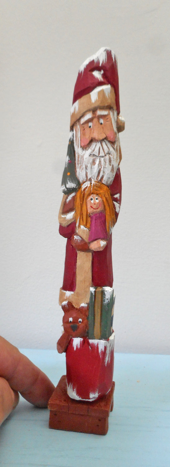 Traditional Pencil Santa Claus