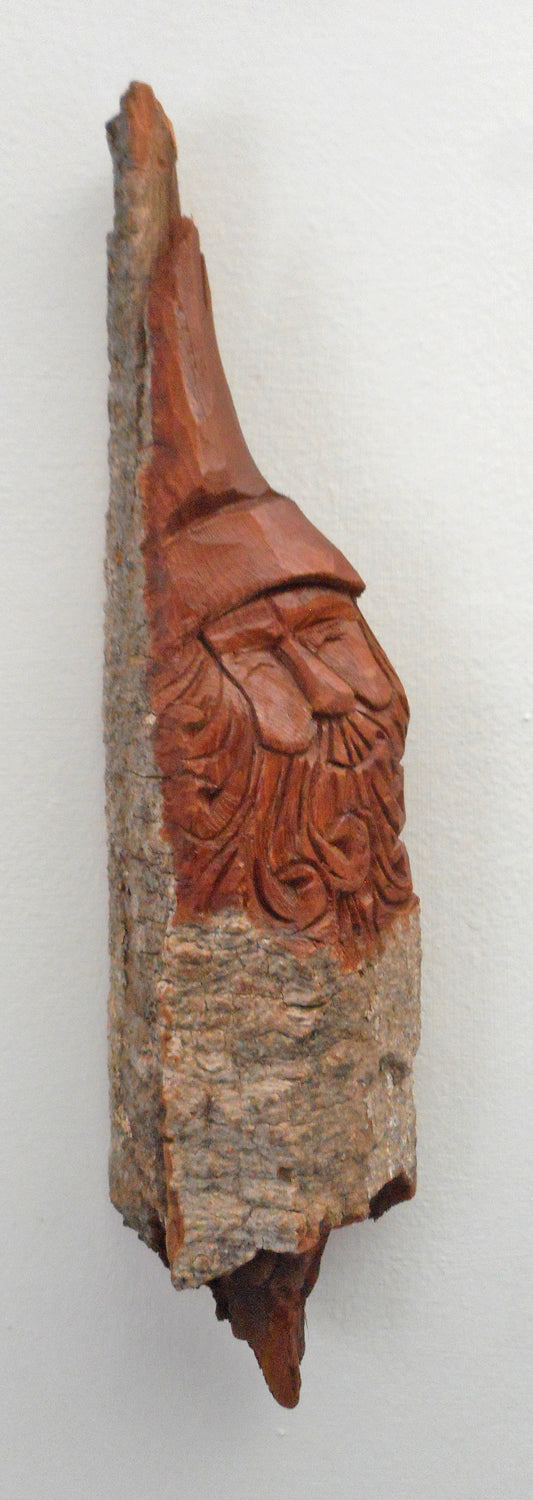 Wall Mount Santa Claus Bust