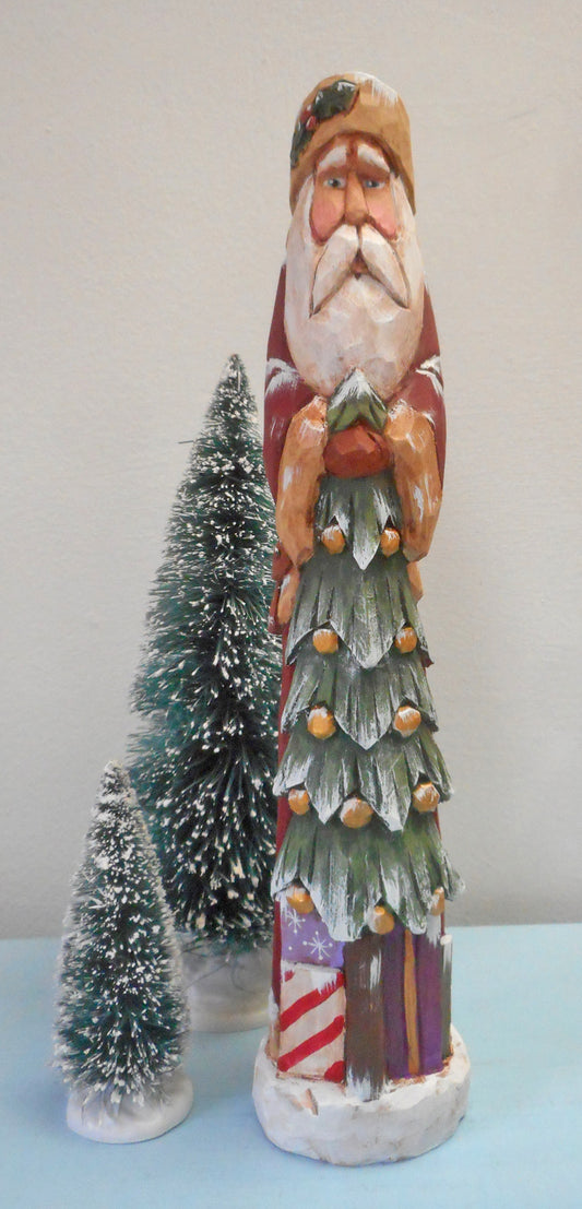 Father Christmas Santa Claus Woodcarving