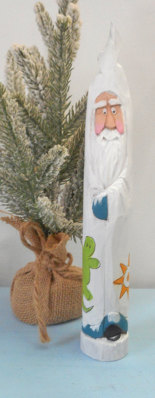 Southwestern Wood Spirit Santa